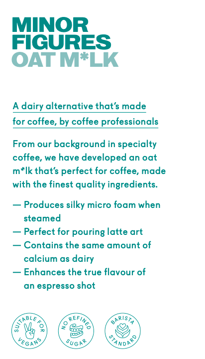 Minor Figures Oat Milk